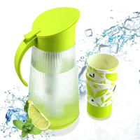 PLASTIC HIGH SEAL QUICK FREEZING JUG 2L WITH 3 CUPS
