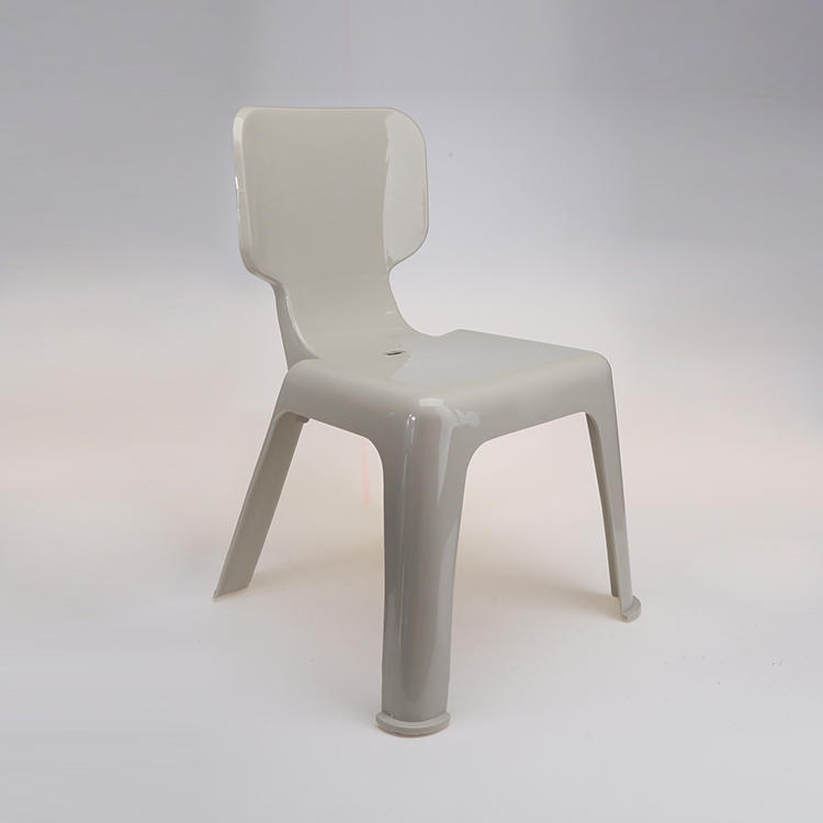 Back-rest Chair Plastic Suitable for Children Stackable Furniture