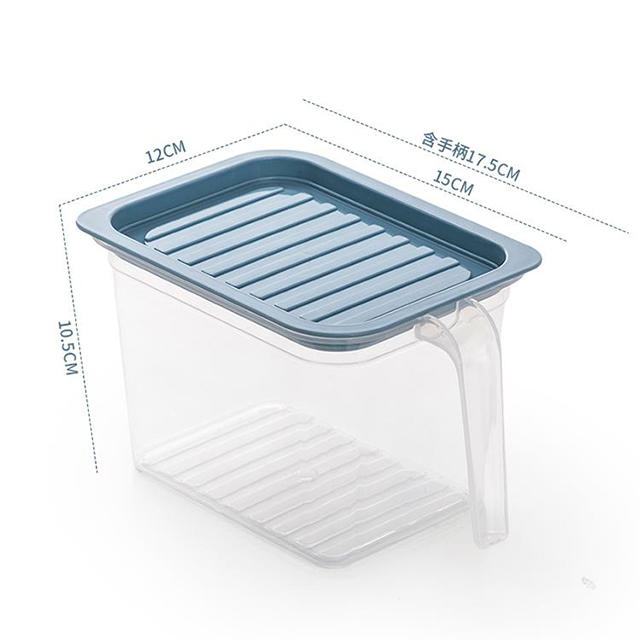 Durable Plastic Fresh-keeping Box with Handle