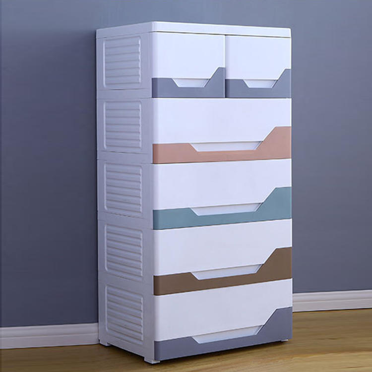 5-layer Drawer Storage Cabinet with Five Colors