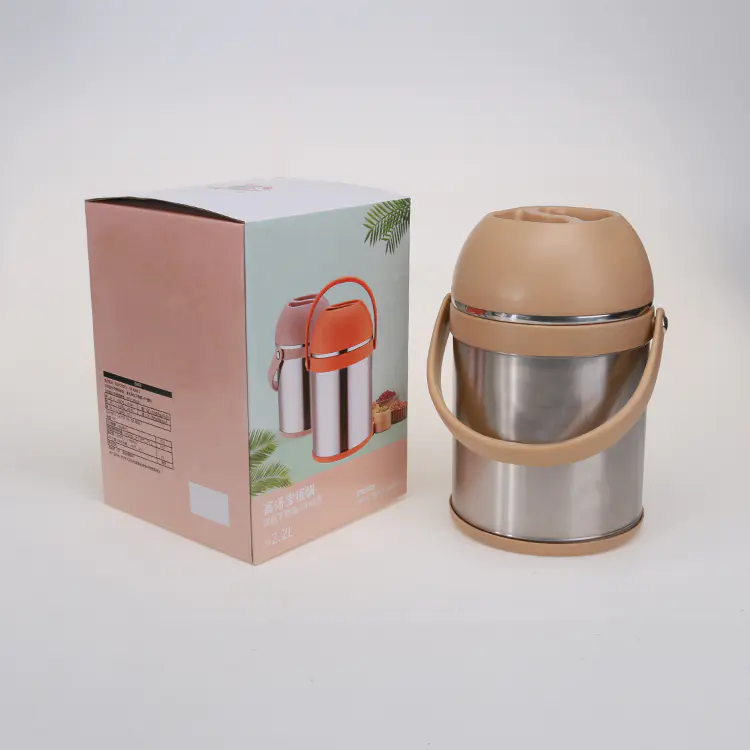 2.2L 201#Stainless Steel Lunch Box Insulation Pot
