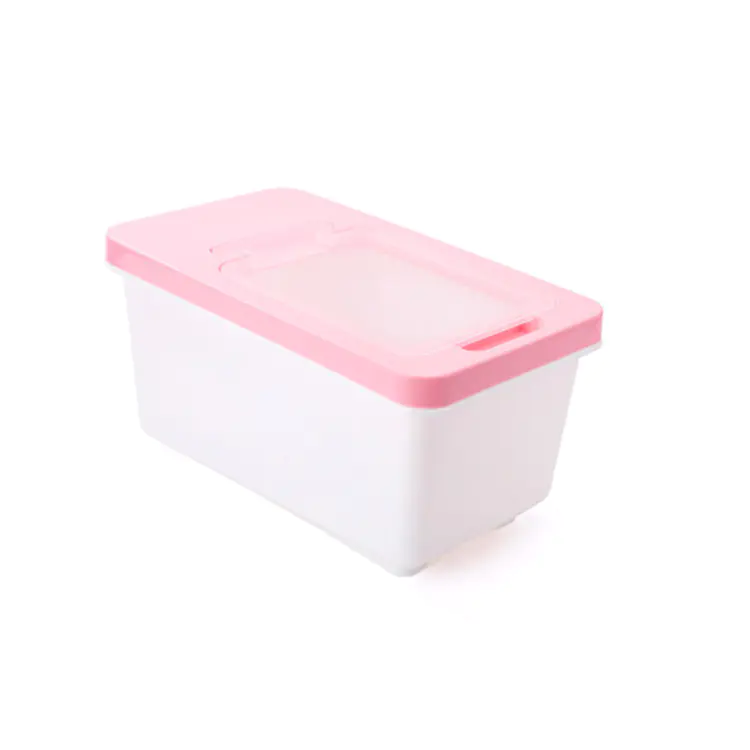 Flip-shell Rice Bucket Plastic Rice Container