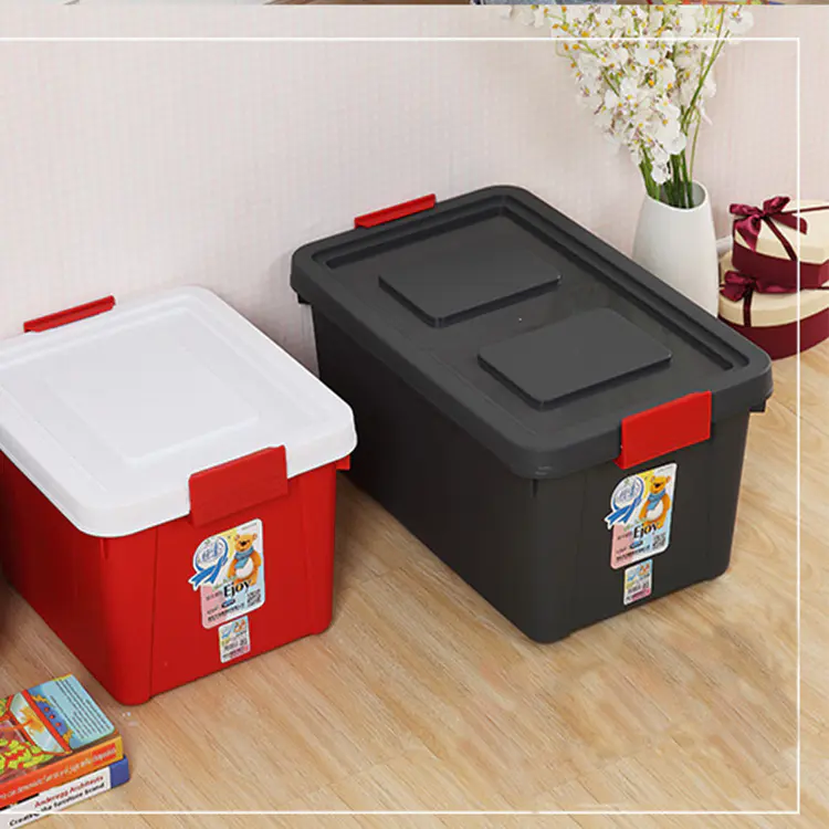 Four Sizes Plastic Multifunctional Vehicle Storage Box Container