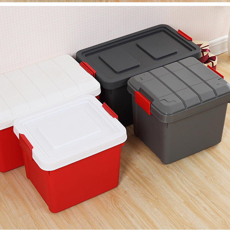 Four Sizes Plastic Multifunctional Vehicle Storage Box Container