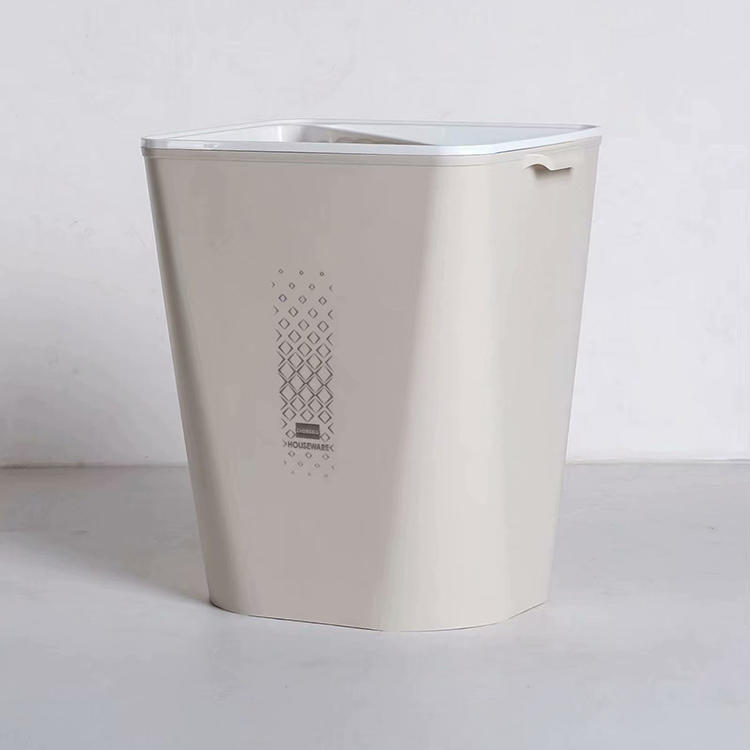 Sort Dry and Wet Waste Bin Plastic Trash can