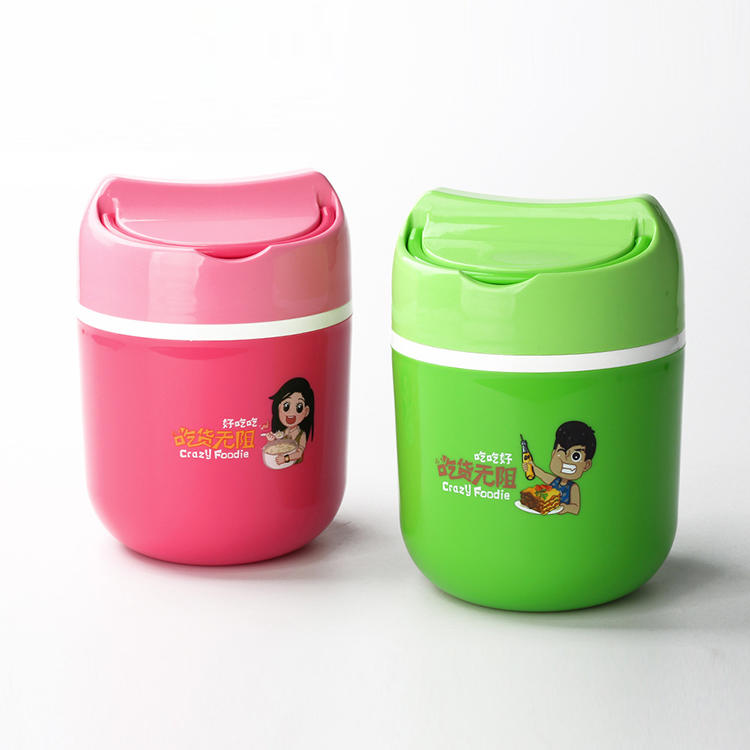 Thermal Lunch Box has Four Styles with Spoon