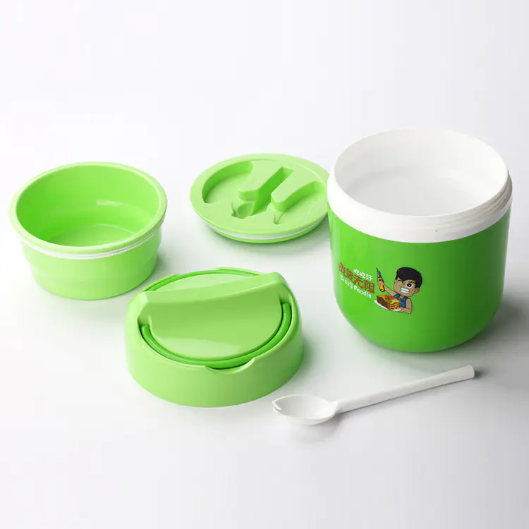 Thermal Lunch Box has Four Styles with Spoon
