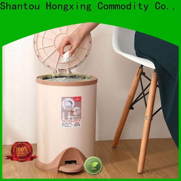 HongXing reliable quality plastic waste bins bulk production for bedroom