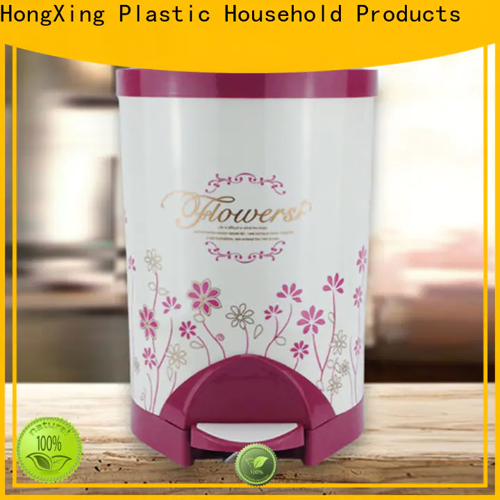 good design plastic garbage bin trash from China for home