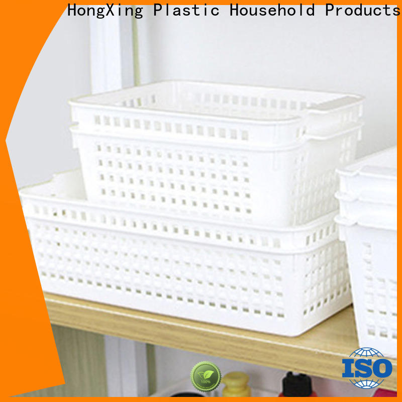 HongXing safety plastic laundry basket for storage household items for storage toys