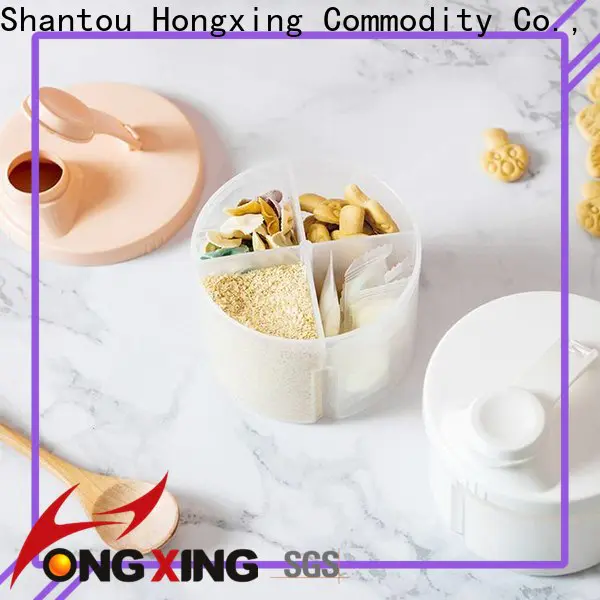 HongXing Cute baby milk powder container with many colors