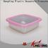 HongXing square food storage containers for snack