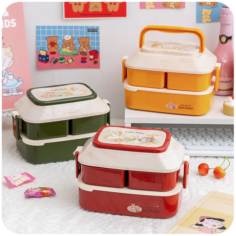 Three types of kids lunch box