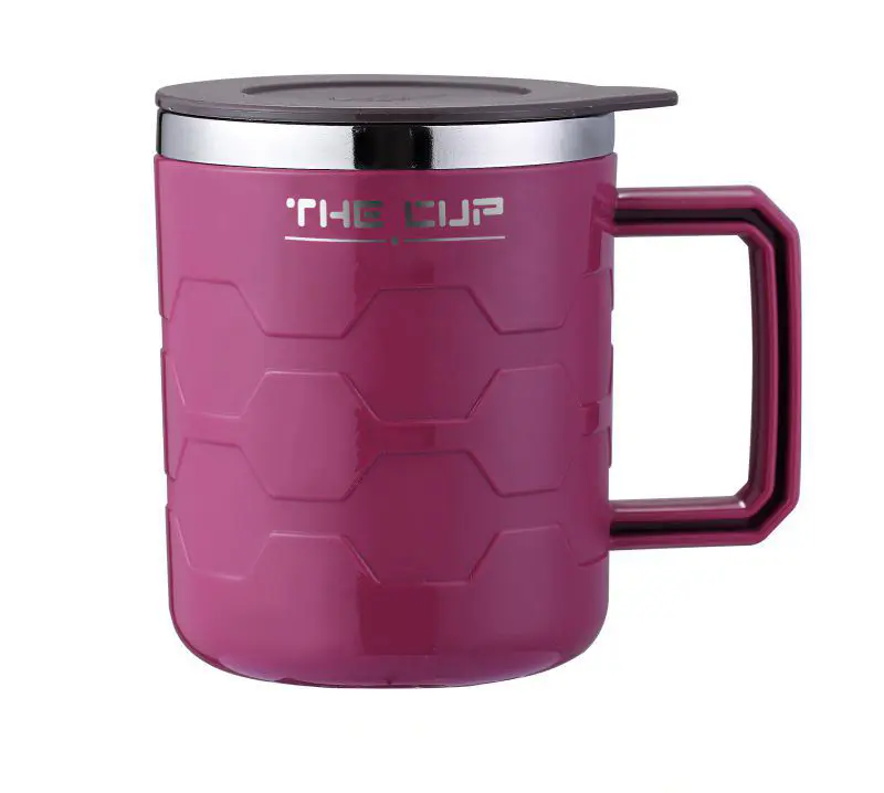 Three Color Options, Large Capacity Stainless Steel Insulated Mug