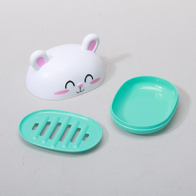 China Soap dish in the shape of a cute rabbit Wholesale-HongXing