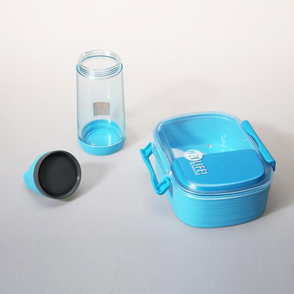 Oem lunch box with built-in storage box For Sale-HongXing