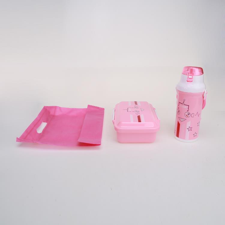 High Quality lunch box set with own water glass and bag With Good Price-HongXing