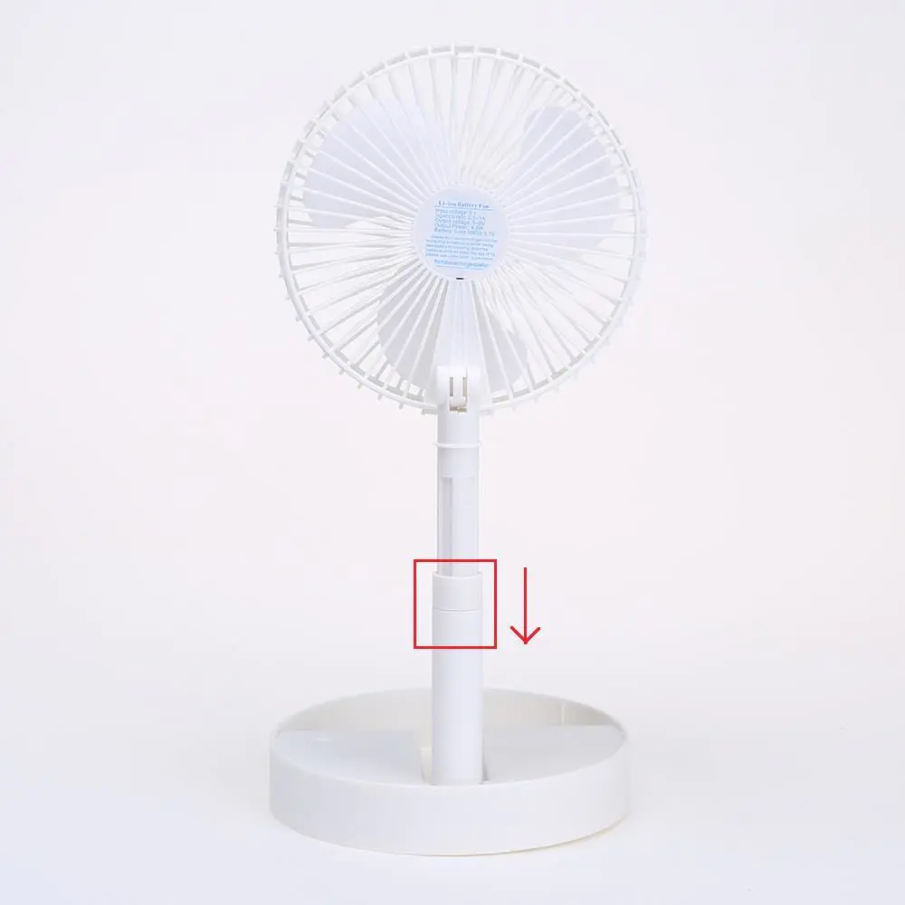 Three Speed Range, Adjustable Desktop Fan