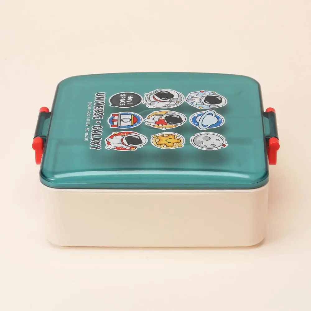 Top Quality Astronaut Square Compartment Lunch Box Wholesale-HongXing