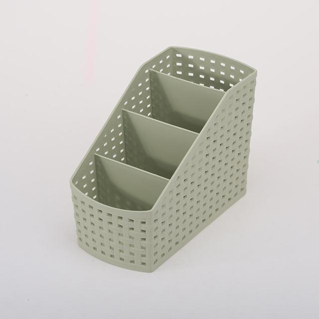 Desktop Storage Basket With Hollow Pattern Decoration High Quality Supplier In China