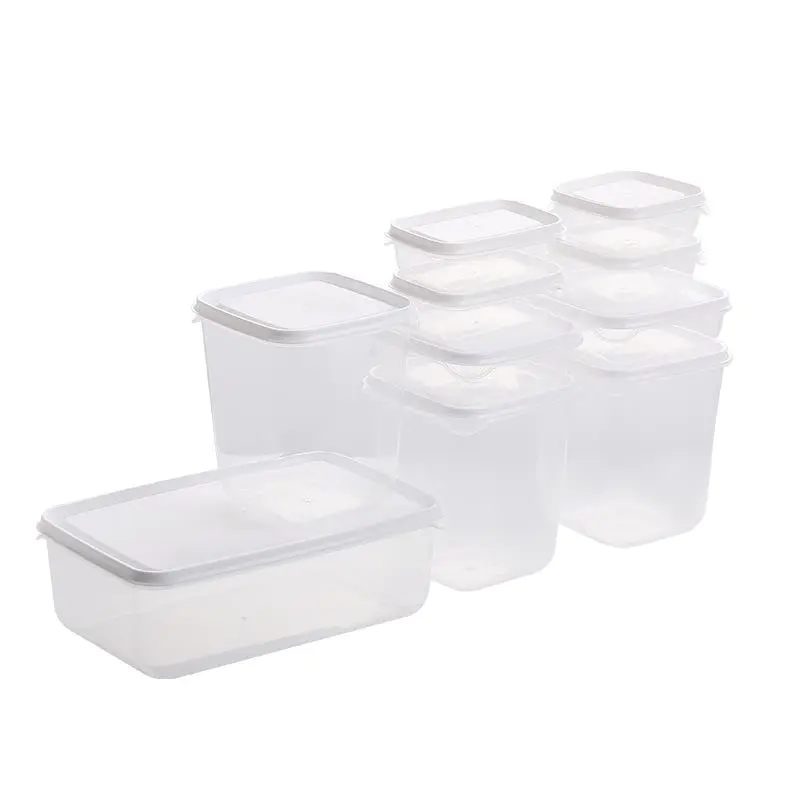 Best 1 Set Of 10 Crisper Boxes Of Different Sizes Oem With Good Price