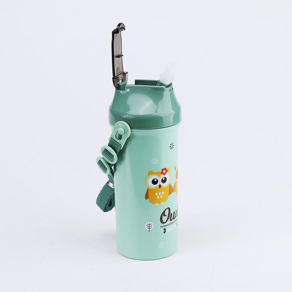 Hydration at Hand, Carefree Summer: Owl Children's Water Bottle