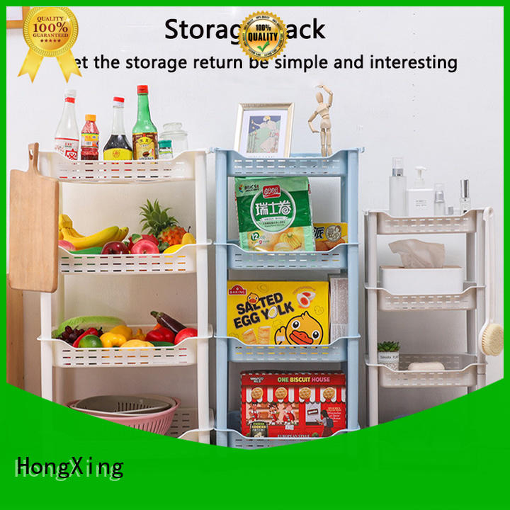 HongXing Cute plastic racks for storage for drinking