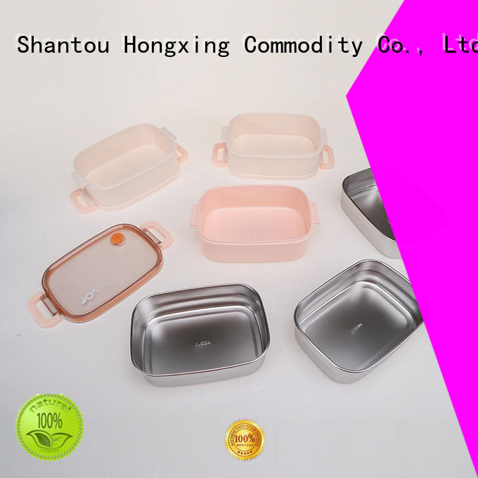 HongXing bamboo school lunch box great practicality for snack