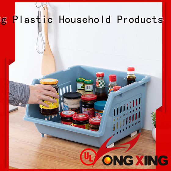 HongXing safety plastic laundry basket with excellent performance for storage jars