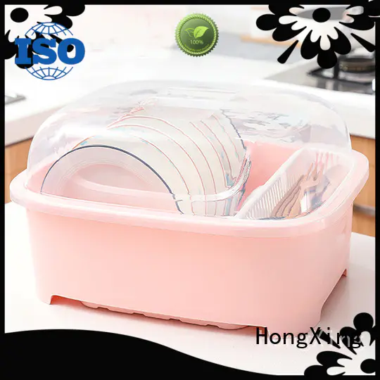 non-porous plastic dish drainer lid with many colors to store dishes