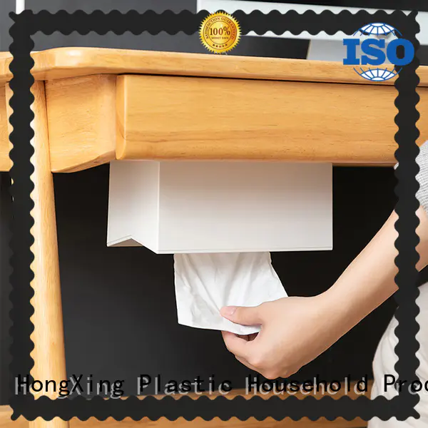 HongXing cute plastic tissue box widely-use for car