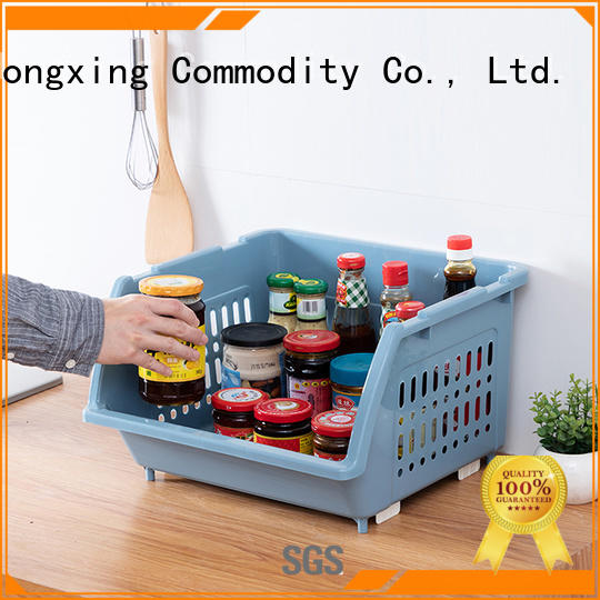 HongXing size plastic storage basket for storage small containers for storage clothes