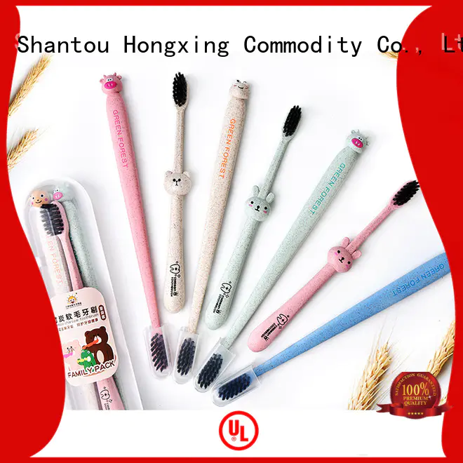 HongXing affordable bamboo toothbrush bristles certifications for bedroom