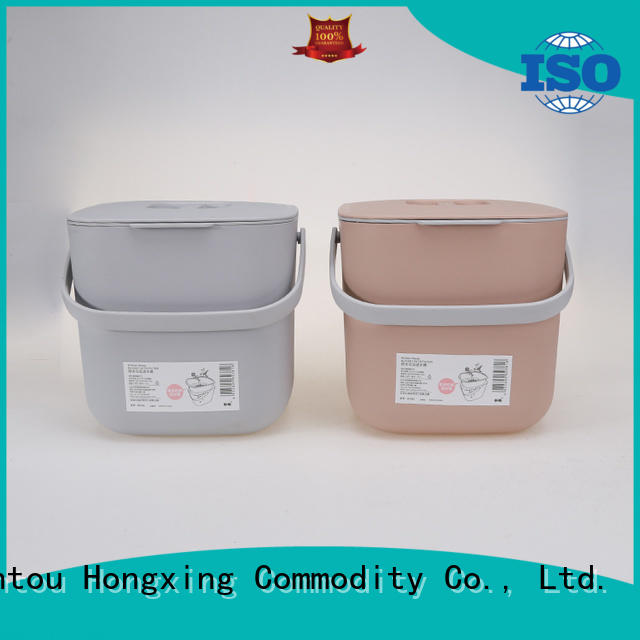 plastic bucket with lid waste supplier for home
