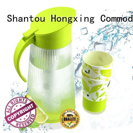 HongXing humanized design plastic jug with lid reliable quality for vegetables