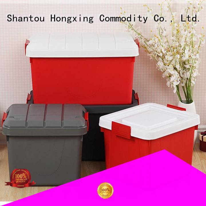 HongXing design cheap plastic storage boxes good design for macaron