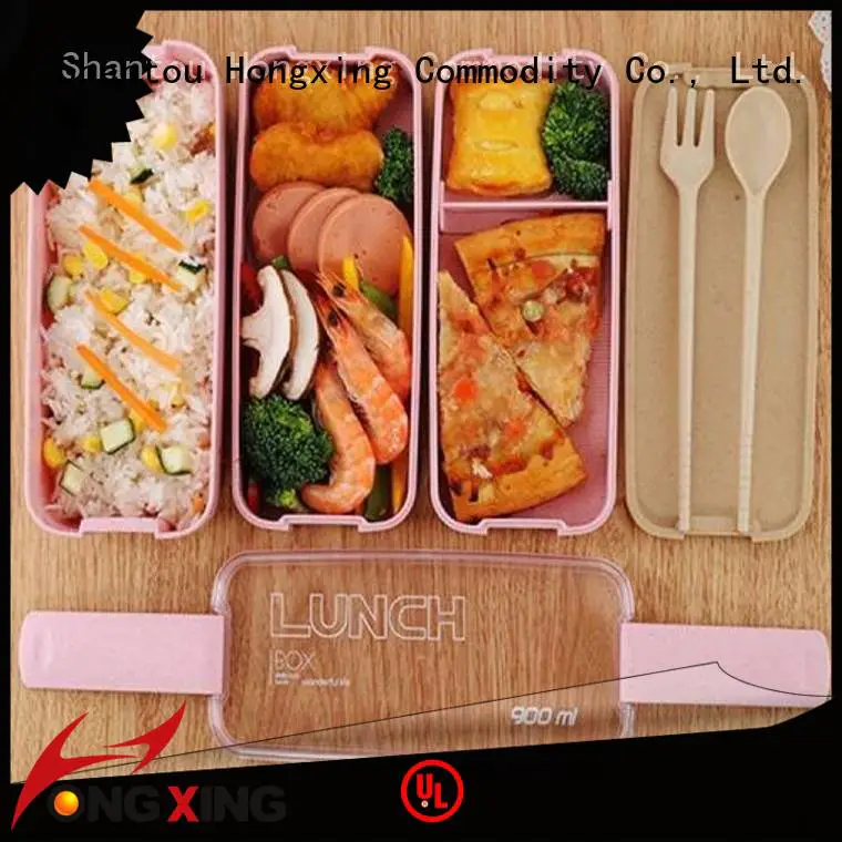 HongXing good design eco friendly lunch box stable performance for noodle