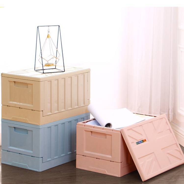 Folding Storage Box with Three Colors Two Sizes