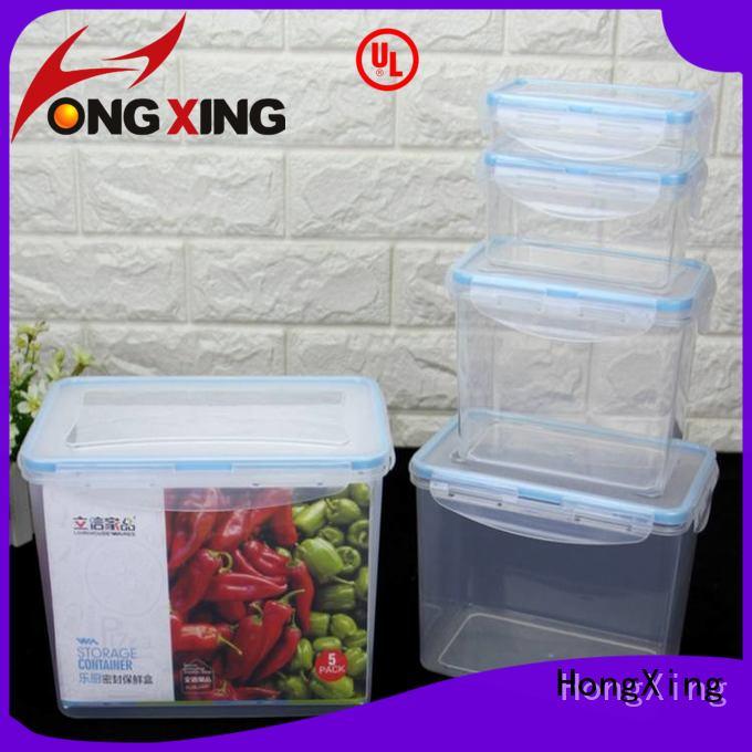 HongXing 100% leak-proof airtight food storage from China for snack