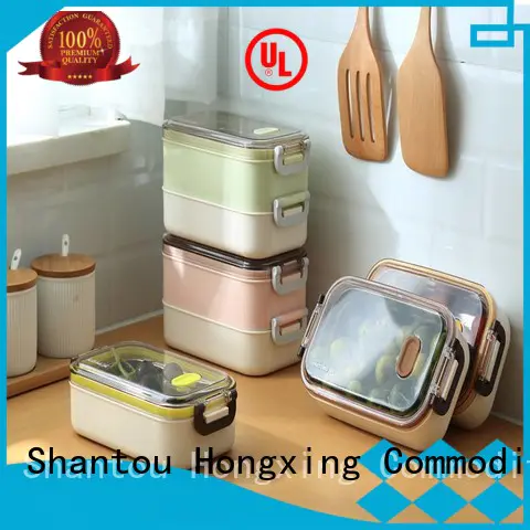 material microwavable lunch box adults great practicality for salad HongXing