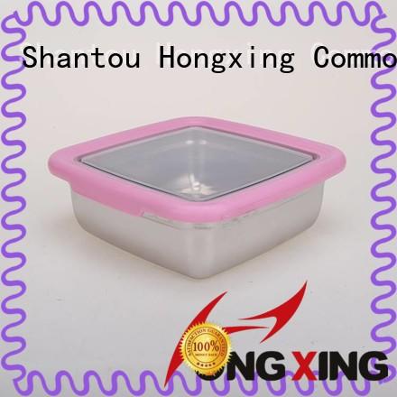 HongXing microwavable plastic food storage boxes directly sale for bread