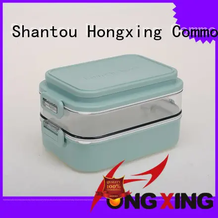 HongXing 2layer lunch box microwave safe stable performance for rice