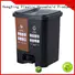 HongXing Microwave Safe plastic trash cans directly sale for home