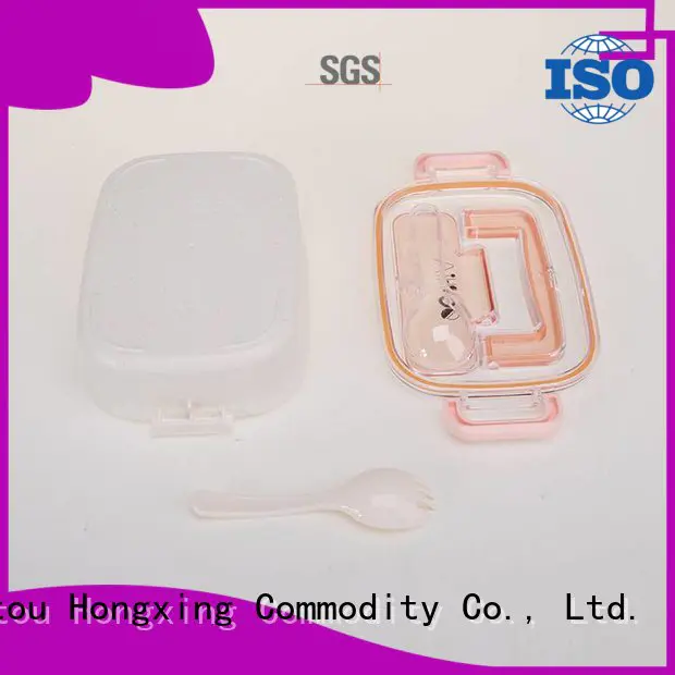 HongXing boxplastic microwave lunch box stable performance for vegetable