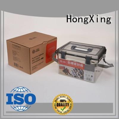 HongXing shape plastic storage boxes with wheels good design for salad