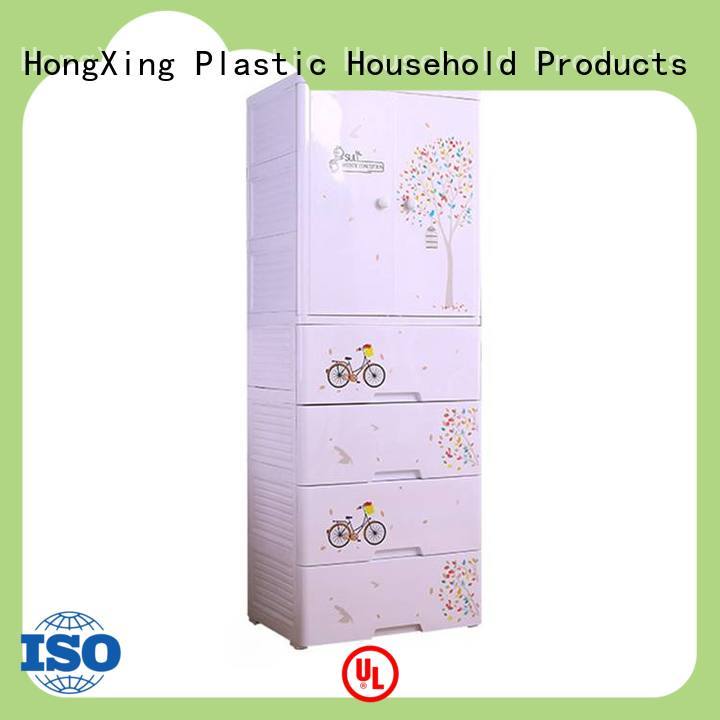 baby plastic drawer cabinet for room HongXing