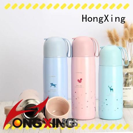 HongXing lovely plastic sports water bottles widely-use for workers