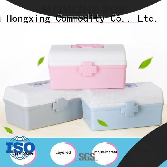 HongXing fashionable plastic container box stable performance for sandwich