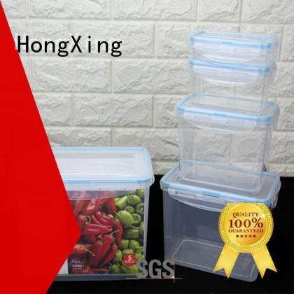 HongXing 100% leak-proof airtight food storage with many colors for salad