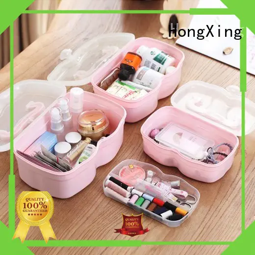 HongXing durable handle plastic first aid box professional services in different colors